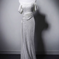 Popular Wedding Dress Off Shoulder Pleated Lace Wedding Dress  D3639