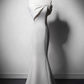 Robe de mariée beauté A-Line, décolleté en cœur, plissée, D3302