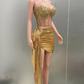 Sexy Homecoming Dress Gold Sweetheart Pleated Short Prom Dress Cocktail Dress Birthday Party Dress   D3654