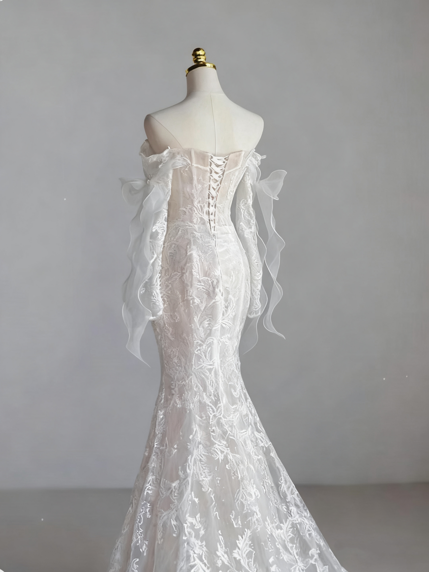 Beauty Brautkleid A-Linie Herzausschnitt Plissee Brautkleid D3302