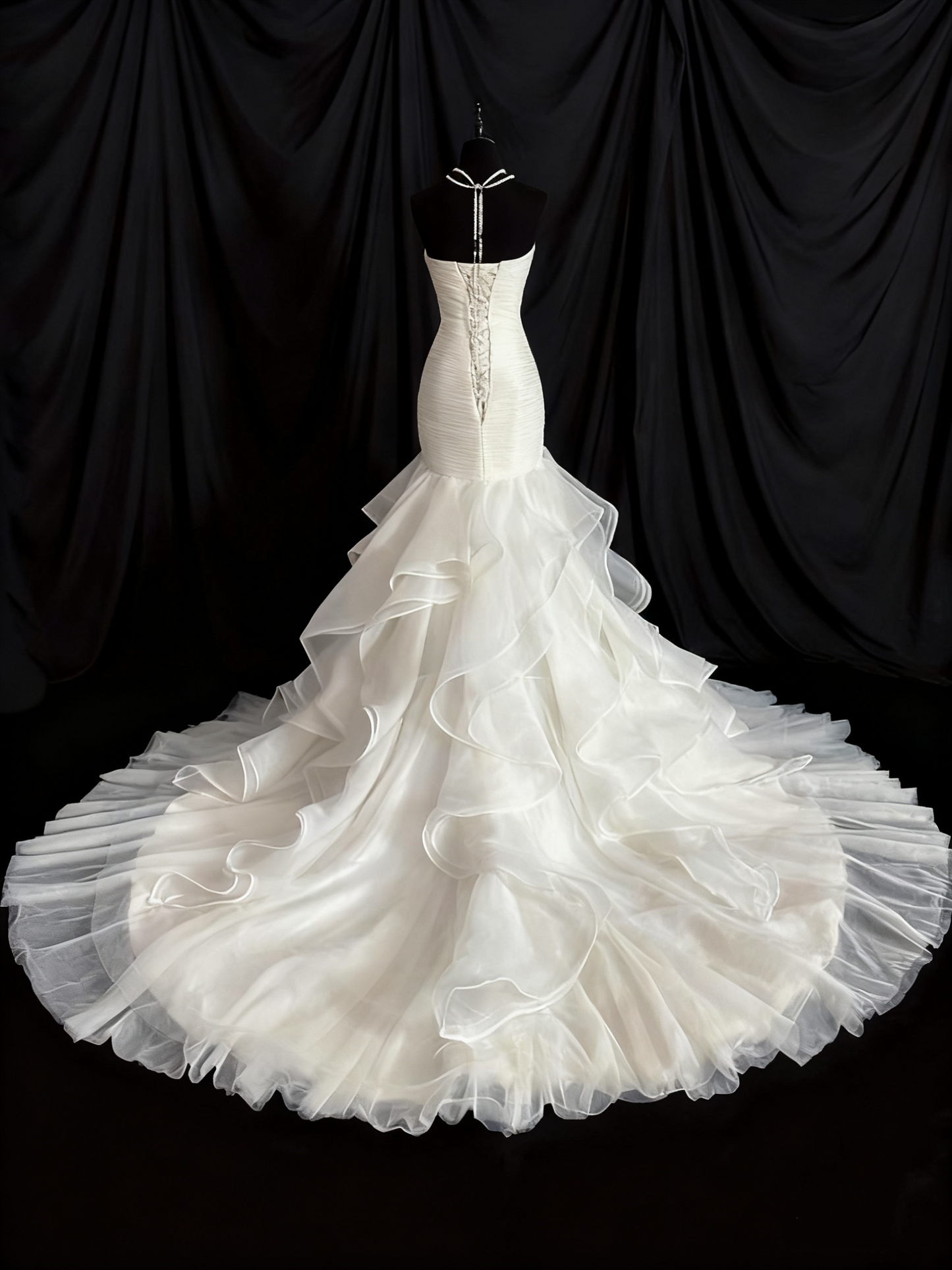 Beauty Brautkleid A-Linie Herzausschnitt Plissee Brautkleid D3302