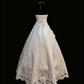 Robe de mariée beauté A-Line, décolleté en cœur, plissée, D3302