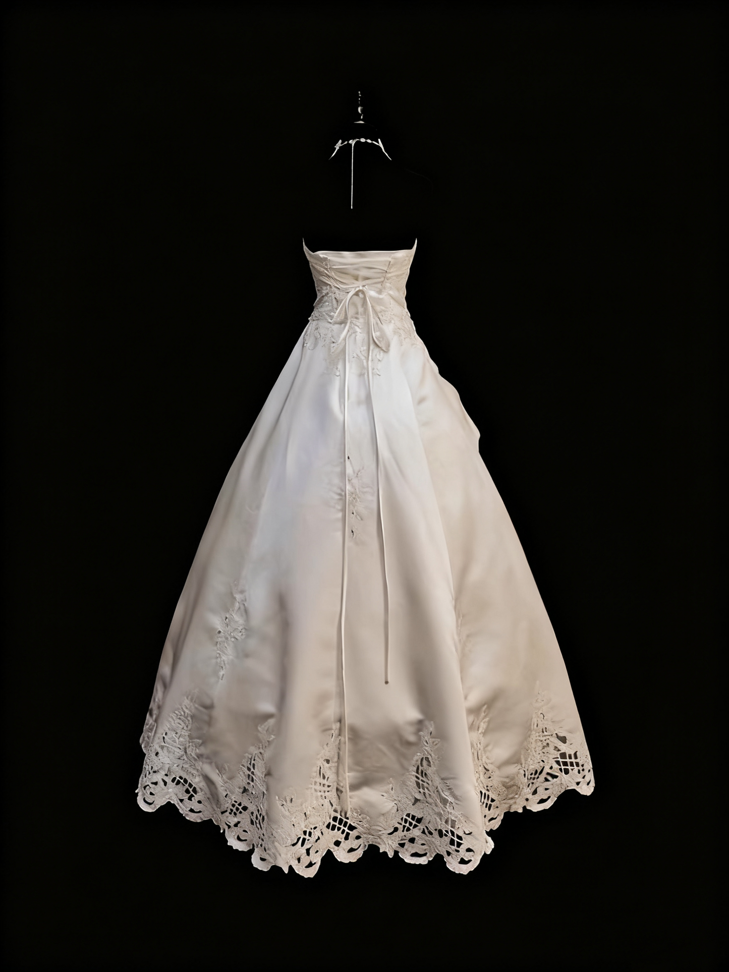 Robe de mariée beauté A-Line, décolleté en cœur, plissée, D3302