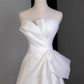 Beauty Brautkleid A-Linie Herzausschnitt Plissee Brautkleid D3302