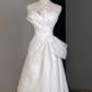 Beauty Brautkleid A-Linie Herzausschnitt Plissee Brautkleid D3302