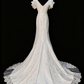 Beauty Brautkleid A-Linie Herzausschnitt Plissee Brautkleid D3302