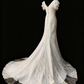 Beauty Brautkleid A-Linie Herzausschnitt Plissee Brautkleid D3302