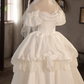 Charming Wedding Dress Spaghetti Straps Lace Wedding Dress D3683