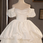 Charming Wedding Dress Spaghetti Straps Lace Wedding Dress D3683