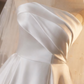 Beauty Brautkleid A-Linie Herzausschnitt Plissee Brautkleid D3302