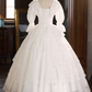 Robe de mariée beauté A-Line, décolleté en cœur, plissée, D3302