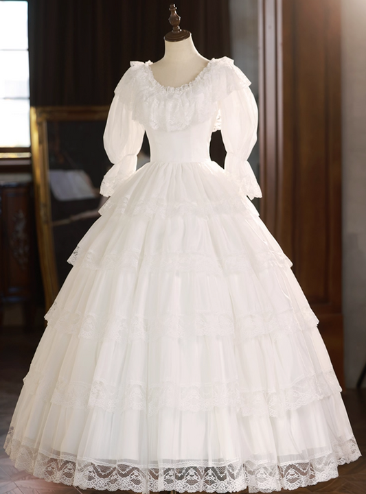 Robe de mariée beauté A-Line, décolleté en cœur, plissée, D3302