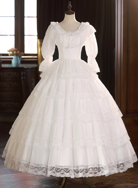 Robe de mariée beauté A-Line, décolleté en cœur, plissée, D3302