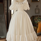 Robe de mariée beauté A-Line, décolleté en cœur, plissée, D3302