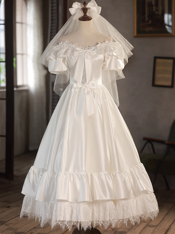 Beauty Brautkleid A-Linie Herzausschnitt Plissee Brautkleid D3302