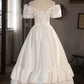Beauty Brautkleid A-Linie Herzausschnitt Plissee Brautkleid D3302