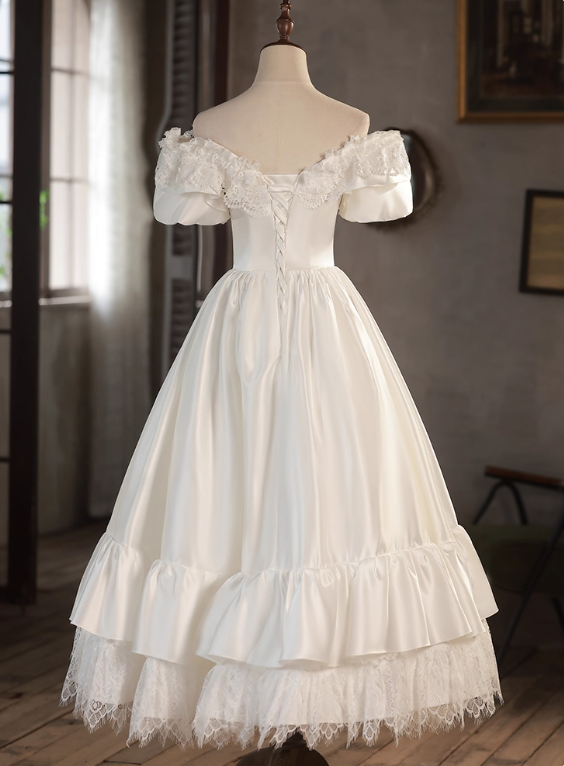 Beauty Brautkleid A-Linie Herzausschnitt Plissee Brautkleid D3302