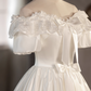 Beauty Brautkleid A-Linie Herzausschnitt Plissee Brautkleid D3302