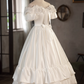 Beauty Brautkleid A-Linie Herzausschnitt Plissee Brautkleid D3302
