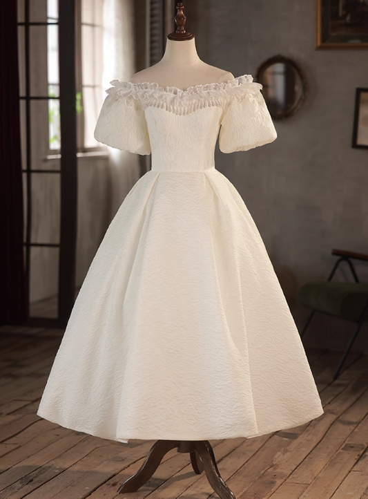 Robe de mariée beauté A-Line, décolleté en cœur, plissée, D3302