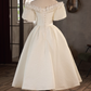 Beauty Brautkleid A-Linie Herzausschnitt Plissee Brautkleid D3302