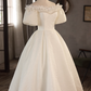 Beauty Brautkleid A-Linie Herzausschnitt Plissee Brautkleid D3302
