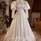 Beauty Brautkleid A-Linie Herzausschnitt Plissee Brautkleid D3302