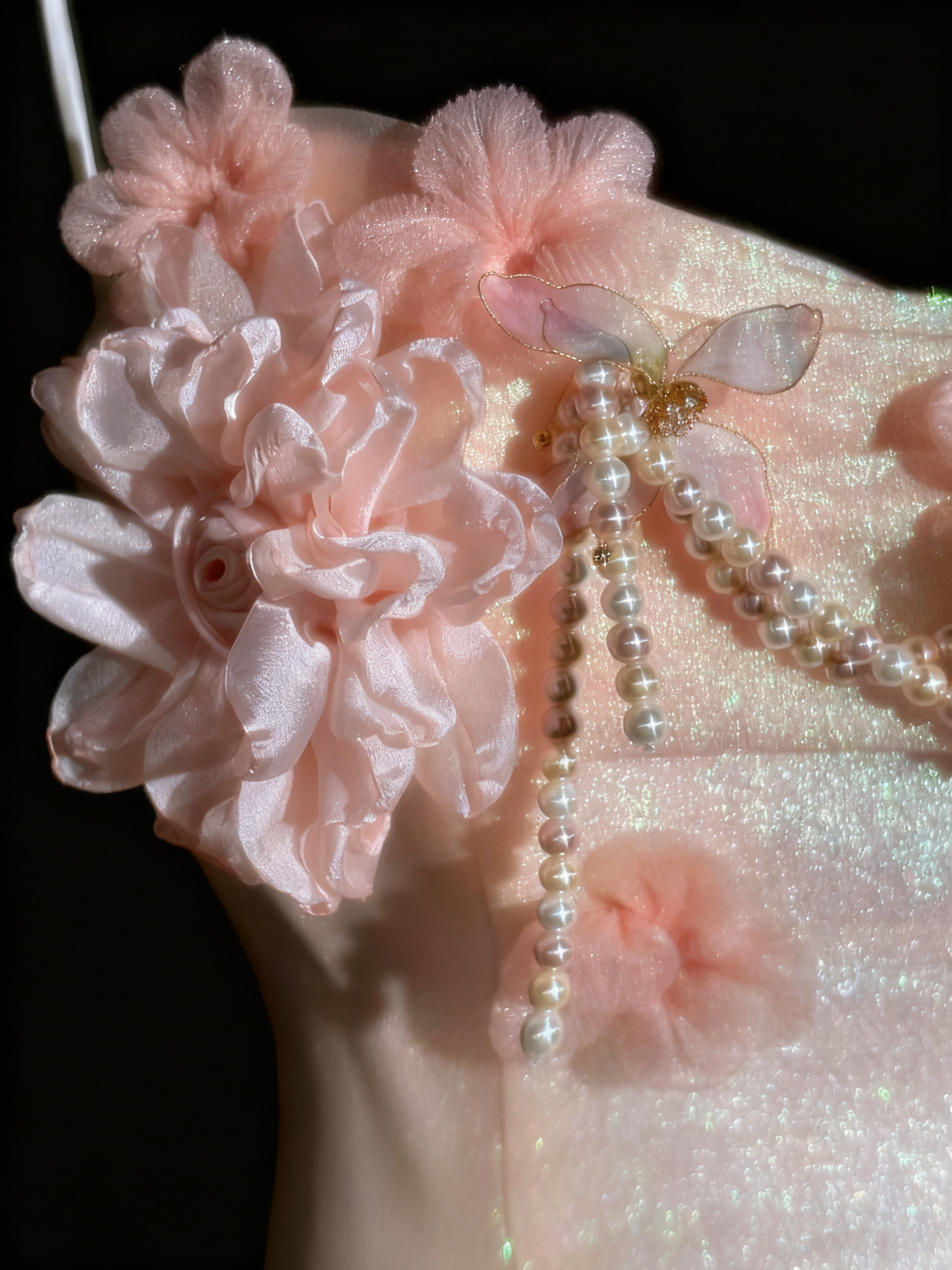 New Arrival Prom Dress Sweetheart Flower Ball Gown Quinceanera Dress Evening Dress   D3713