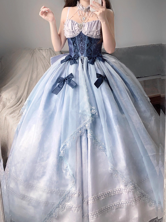 Stunning Prom Dress Spaghetti Straps Pleated Ball Gown Sweet 16 Dress Evening Dress   D3715