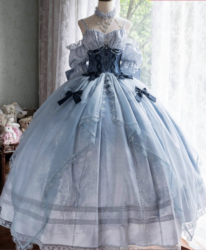 Stunning Prom Dress Spaghetti Straps Pleated Ball Gown Sweet 16 Dress Evening Dress   D3715