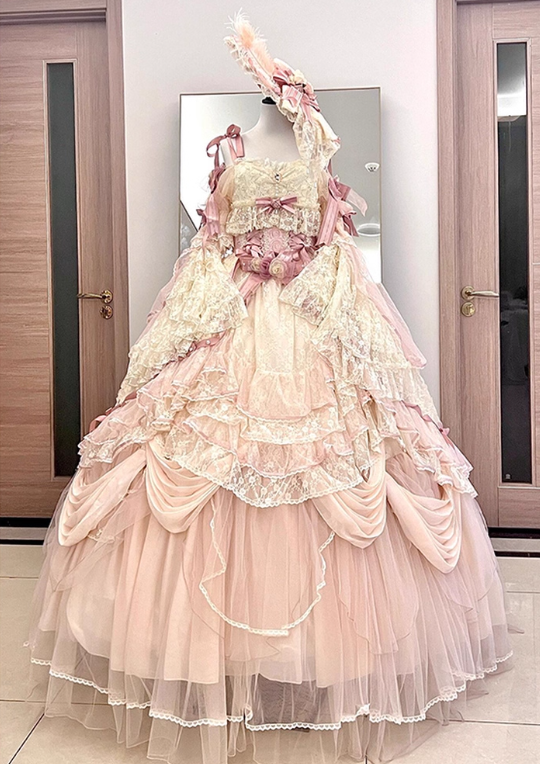 Charming Prom Dress Spaghetti Straps Lace Tulle Ball Gown Sweet 16 Dress Evening Dress   D3716