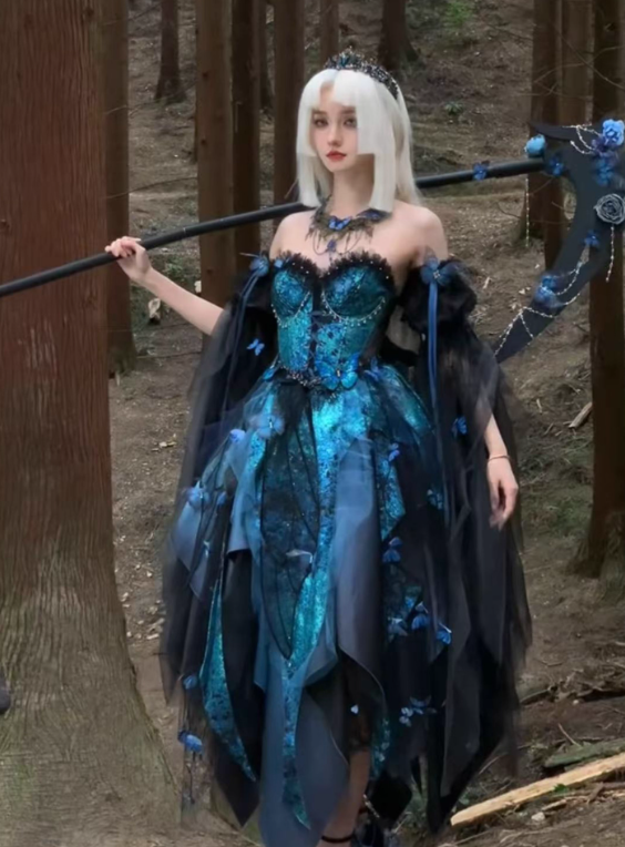 Popular Prom Dress Sweetheart Tulle Evening Dress Birthday Party Dress    D3717