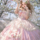 Sweet Prom Dress Sweetheart Pleated Tiered Ball Gown Quinceanera Dress Evening Dress   D3719