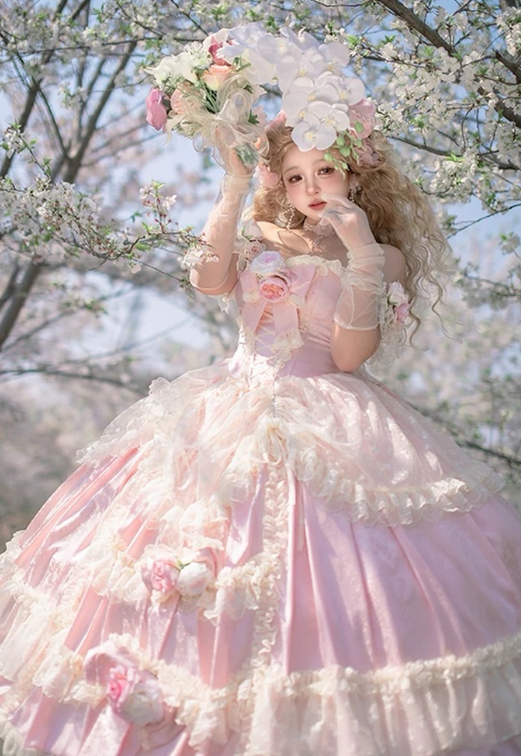 Sweet Prom Dress Sweetheart Pleated Tiered Ball Gown Quinceanera Dress Evening Dress   D3719