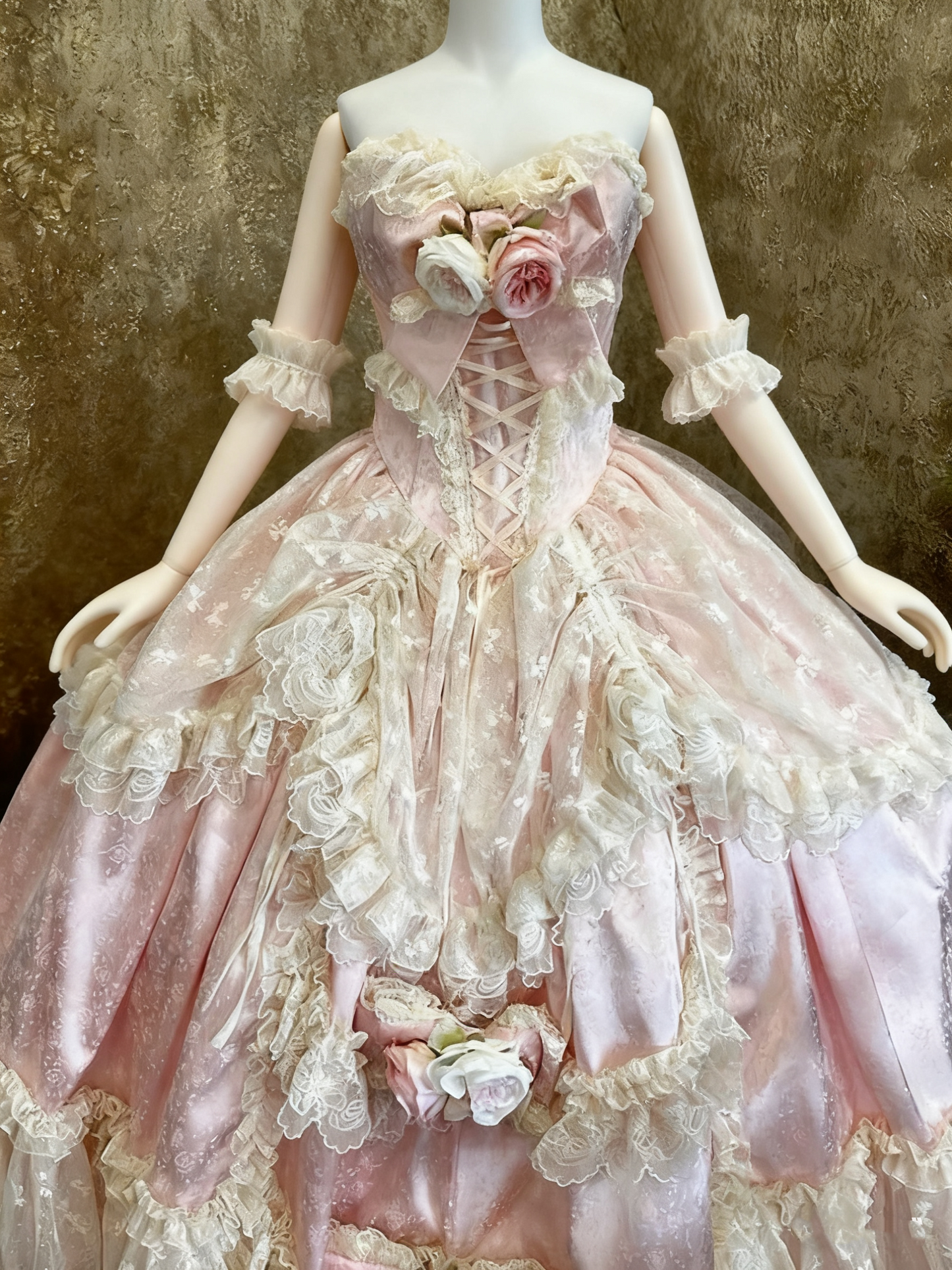 Sweet Prom Dress Sweetheart Pleated Tiered Ball Gown Quinceanera Dress Evening Dress   D3719