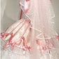 Popular Prom Dress Square Neck Pleated Ball Gown Sweet 16 Dress Evening Dress   D3721