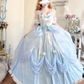 Stunning Prom Dress Spaghetti Straps Tulle Pleated Ball Gown Sweet 16 Outfits Evening Dress   D3724