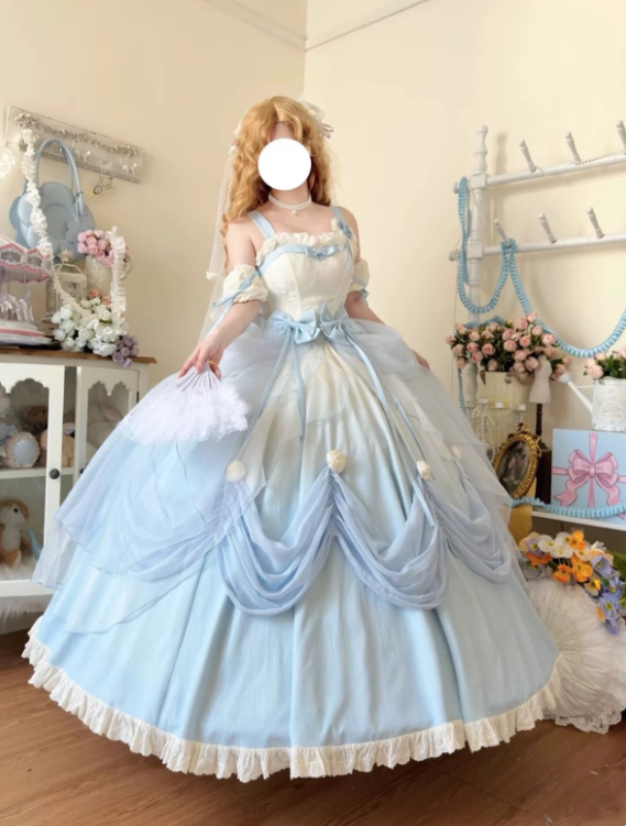 Stunning Prom Dress Spaghetti Straps Tulle Pleated Ball Gown Sweet 16 Outfits Evening Dress   D3724