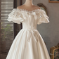Beauty Brautkleid A-Linie Herzausschnitt Plissee Brautkleid D3302