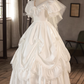 Robe de mariée beauté A-Line, décolleté en cœur, plissée, D3302