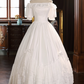 Robe de mariée beauté A-Line, décolleté en cœur, plissée, D3302