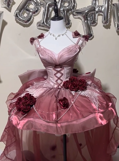 New Arrival Homecoming Dress Spaghetti Straps Short Prom Dress Birthday Outfits Party Dress     D3735