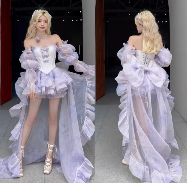 Robe de soirée courte plissée à bretelles spaghetti, tenue de soirée d'anniversaire, robe de cocktail D3339