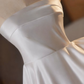Robe de mariée beauté A-Line, décolleté en cœur, plissée, D3302
