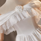 Beauty Brautkleid A-Linie Herzausschnitt Plissee Brautkleid D3302