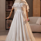 Beauty Brautkleid A-Linie Herzausschnitt Plissee Brautkleid D3302