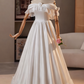 Beauty Brautkleid A-Linie Herzausschnitt Plissee Brautkleid D3302