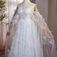 Romantic Prom Dress Off Shoulder Tulle Butterfly Evening Dress Gala Dress   D3755