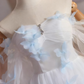 Romantic Prom Dress Off Shoulder Tulle Butterfly Evening Dress Gala Dress   D3755