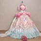 New Arrival Prom Dress High Collar Pleated Ball Gown Quinceanera Dress Birthday Outfits   D3764